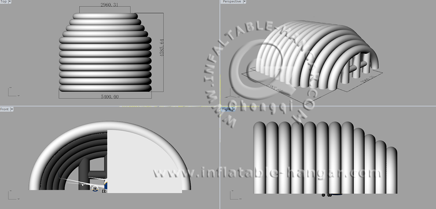 Head Inflatable Hangar